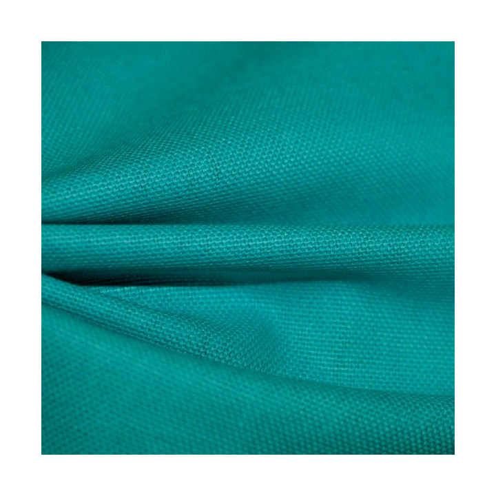 Tissu bachette bleu turquoise