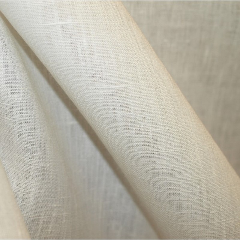 Toile de lin ameublement - Toile de lin uni - Lin au mètre