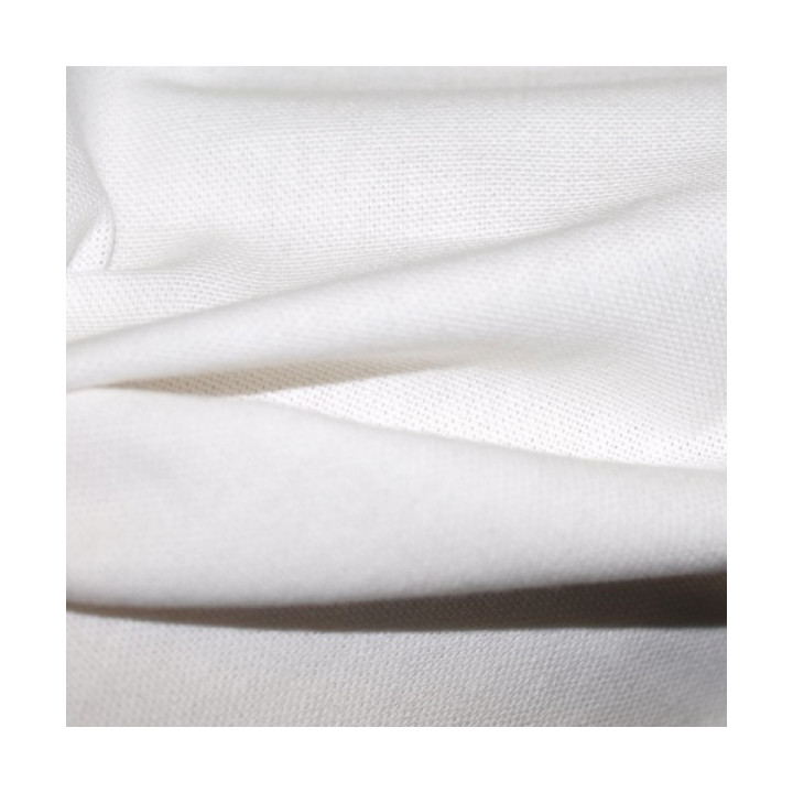 Tissu bachette blanche