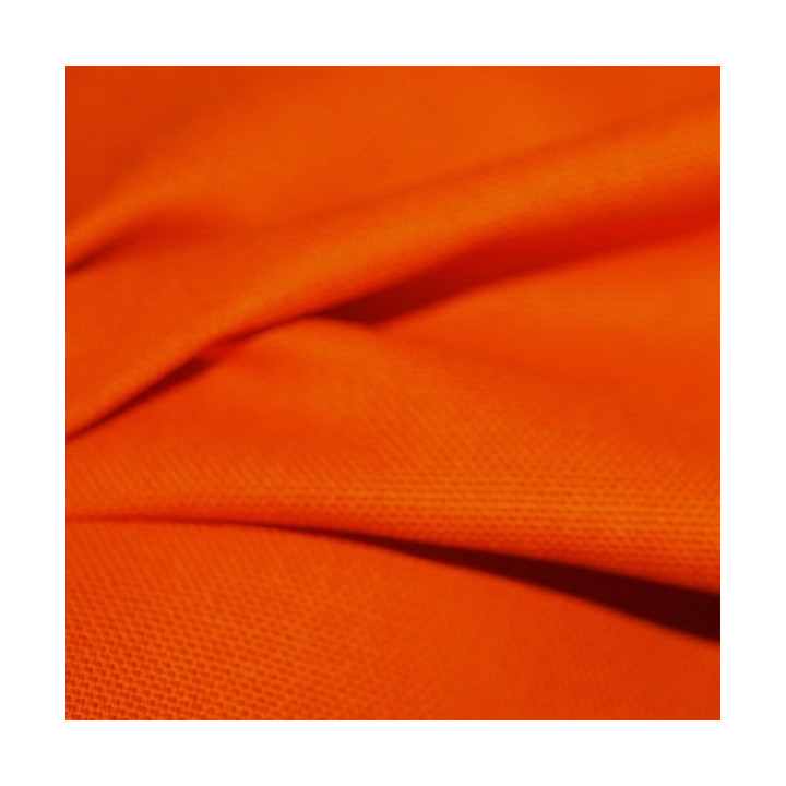 Tissu bachette orange