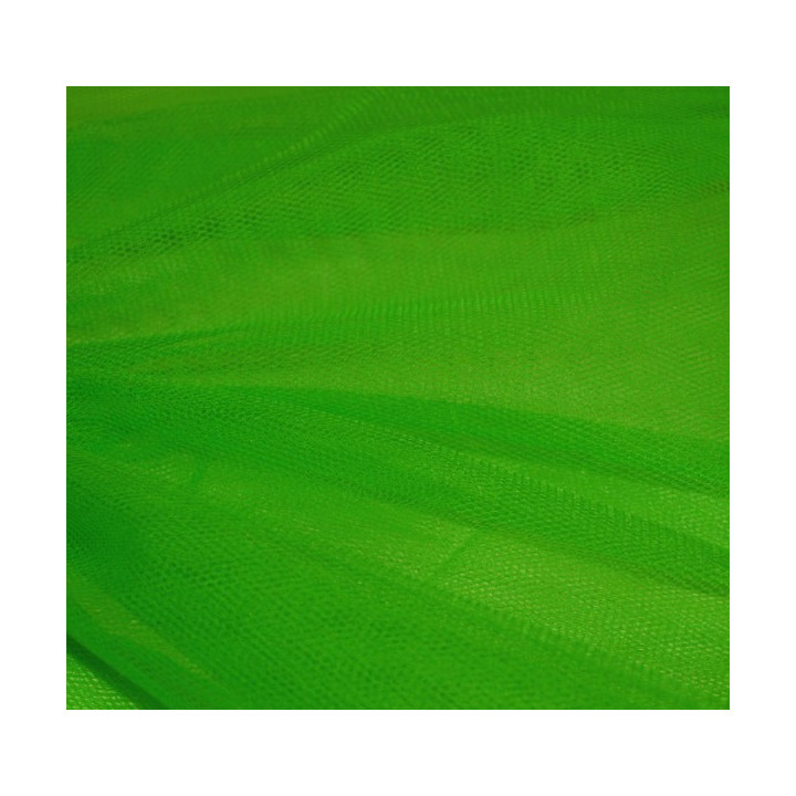 Pièce de tulle vert