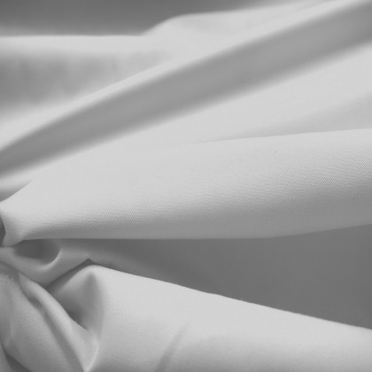 Tissu "Vêtement de travail"  blanc