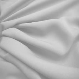 Tissu burlington blanc