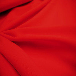 Tissu burlington rouge