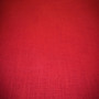 Tissu ramie  rouge hermès