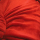 Tissu doudou rouge