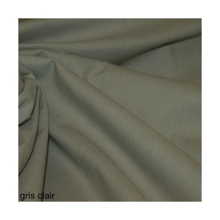 Toile à drap gris clair