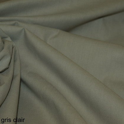 Toile à drap gris clair