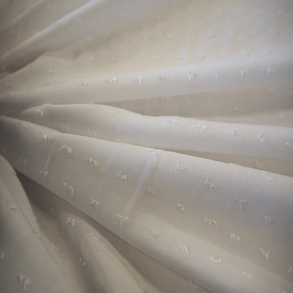 Tissu viscose /plumetis uni