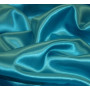 Satin bleu turquoise