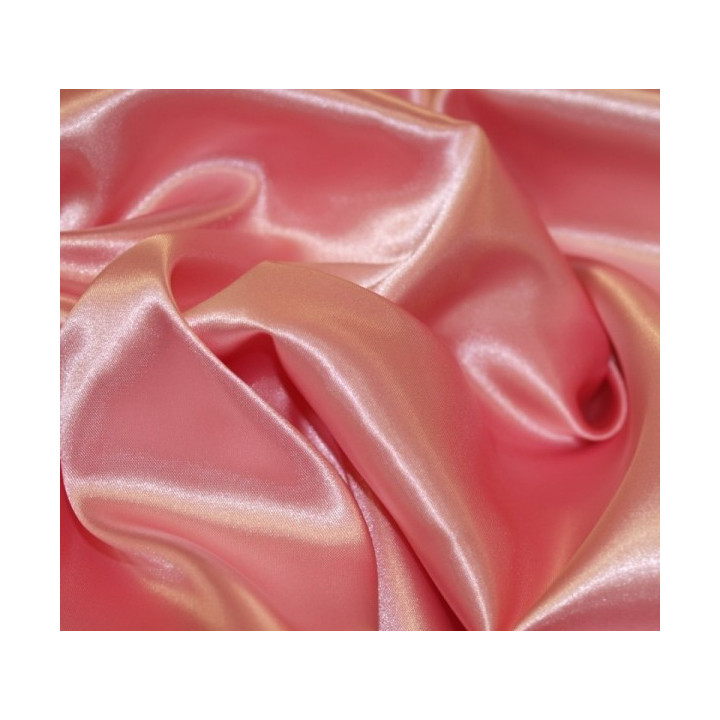 Satin  rose pâle