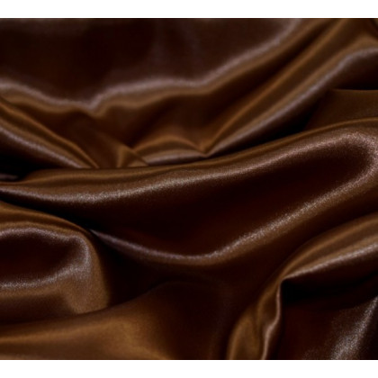 Satin marron glacé