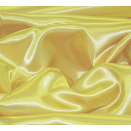 Satin jaune pâle