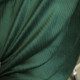 Tissu velours vert bronze