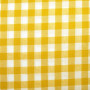 Tissu vichy moyen carreaux  jaune
