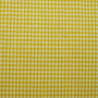 Tissu vichy petit carreaux  jaune