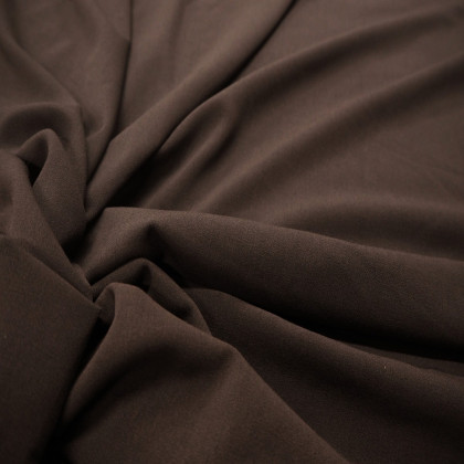 Tissu polyester gris anthracite