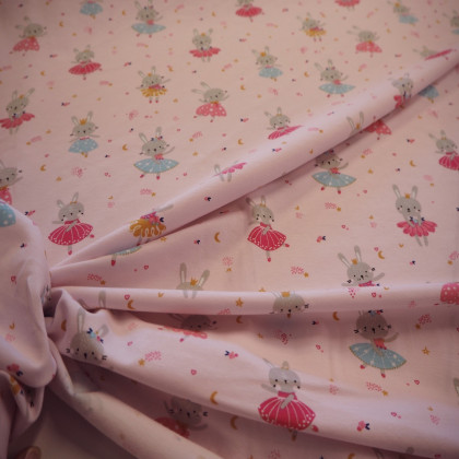 Tissu jersey imprimé enfant
