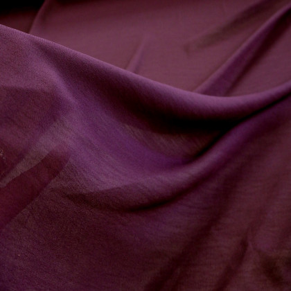 Tissu voile violet