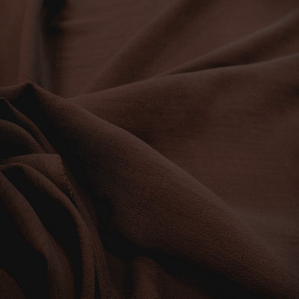 Viscose uni chocolat