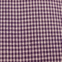 Tissu vichy petits carreaux  violet