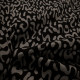 Tissu jersey géométrique noir/gris foncé 04