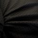 Tissu jersey noir/pois noir 06