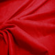 Tissu velours rouge