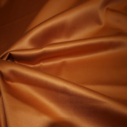 Tissu ameublement satin uni