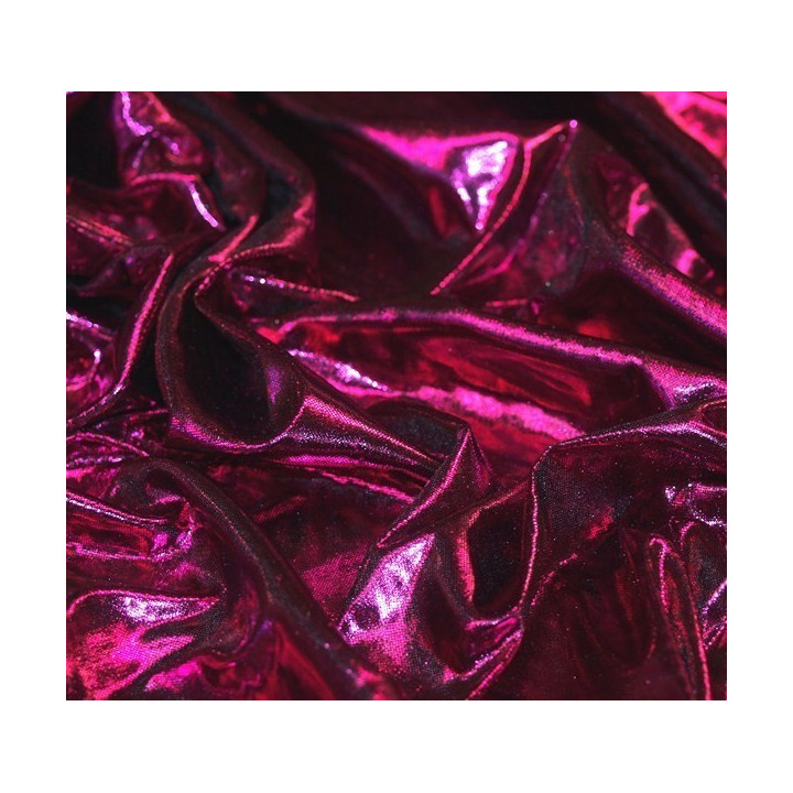 Tissu Laser Fuchsia