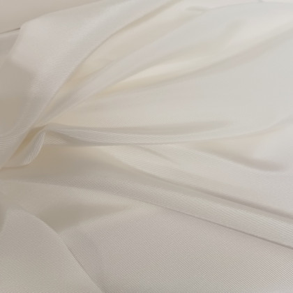 Tissu ottoman blanc 0.90m