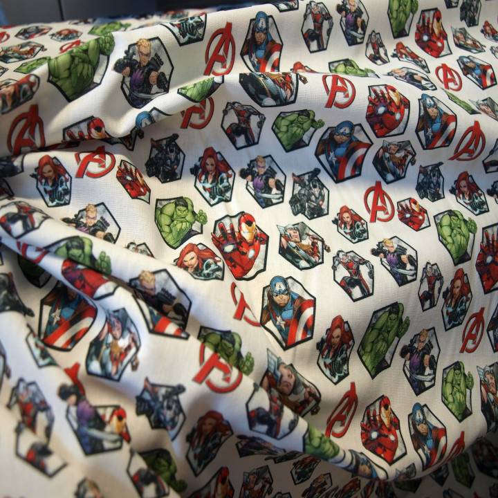 Tissu coton "Avengers"
