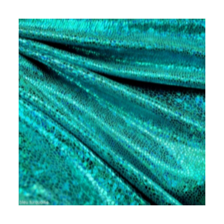 lycra serpent turquoise