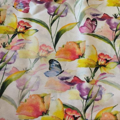 Tissu butterfly garden