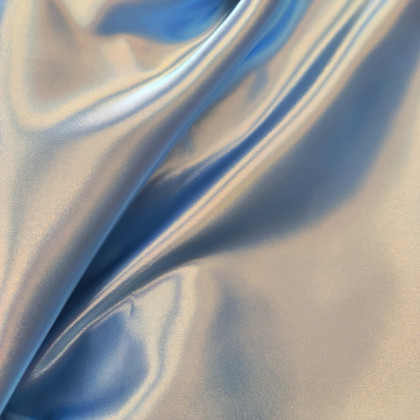 Satin bleu