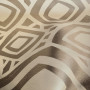 Jacquard beige bronze