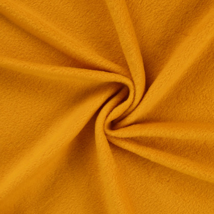 Tissu polaire jaune