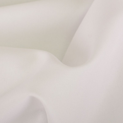 Tissu Burlington Blanc – Polyester Opaque Événementiel – 150 cm – Rouleau de 20 mètres