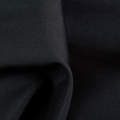 Tissu Burlington Noir – Polyester Opaque Événementiel – 150 cm – Rouleau de 20 mètres