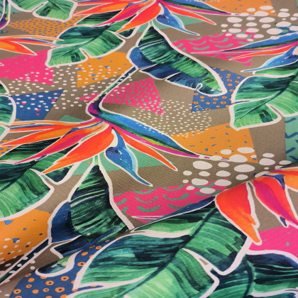 Tissu Outdoor Tropical Paradise – Imprimé Exotique