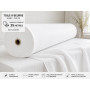 Toile à beurre blanche 250 cm – 100 % coton
