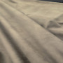 Tissu  "faux daim" beige