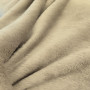 Tissu polaire doudou beige - taupe