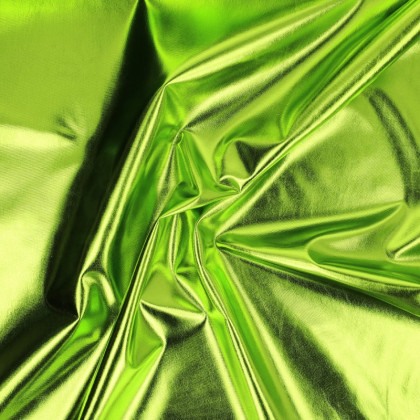 Lycra brillant vert anis