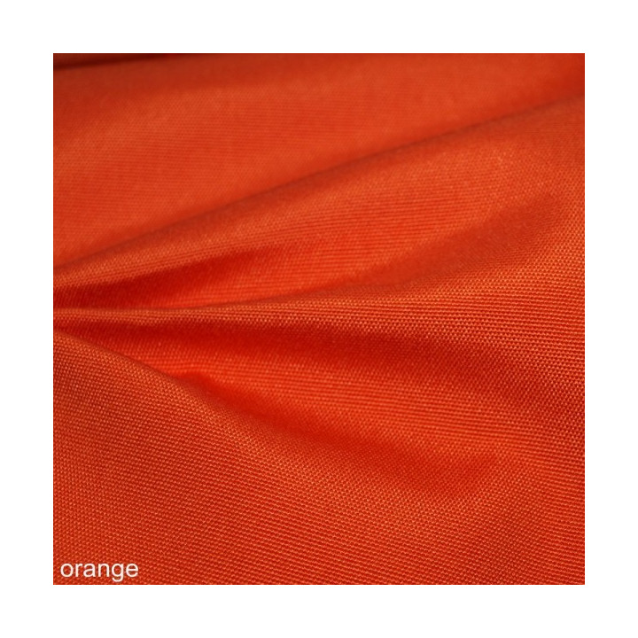 Tissu extérieur orange