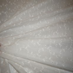 Tissu Broderie anglaise au mètre